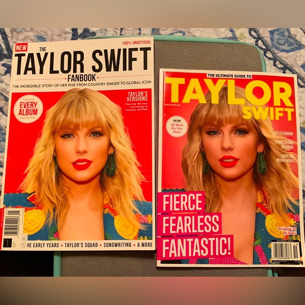 Taylor Swift magazines.